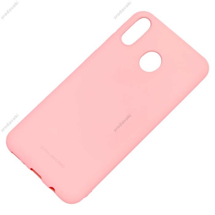 Чохол Samsung Galaxy M20 (M205) Molan Cano Jelly рожевий