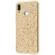 Чохол для Samsung Galaxy M20 (M205) Shining sparkles з блискітками золотистий