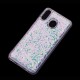 Чохол для Samsung Galaxy M20 (M205) Блискучі вода світло-рожевий "геометрія"