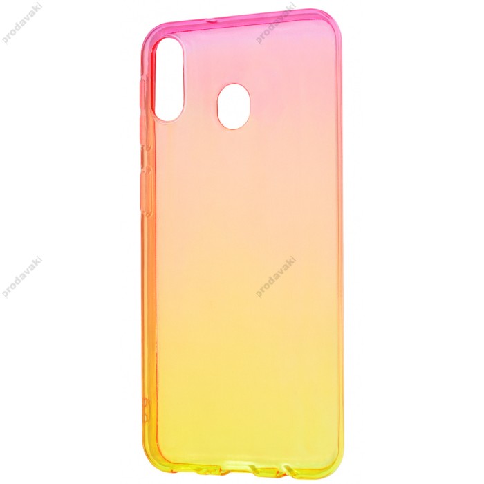 Чохол Samsung Galaxy M20 (M205) Gradient Design червоно-жовтий