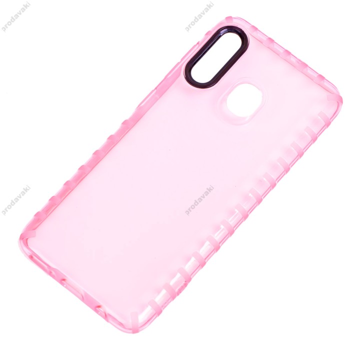 Чохол Samsung Galaxy M20 (M205) Fashion силікон рожевий