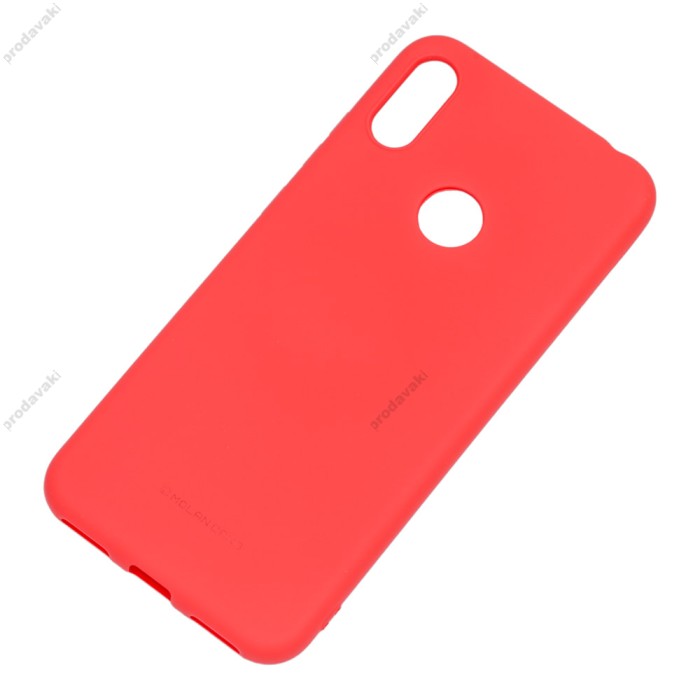 Чохол Samsung Galaxy M20 (M205) Molan Cano Jelly червоний