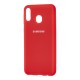 Чохол для Samsung Galaxy M20 (M205) Silicone cover червоний