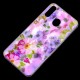 Чохол для Samsung Galaxy M20 (M205) Flowers Confetti "рожево-фіолетові квіти"