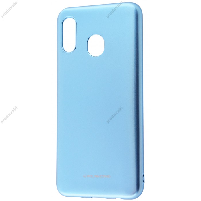 Чохол Samsung Galaxy M20 (M205) Molan Cano глянець блакитний
