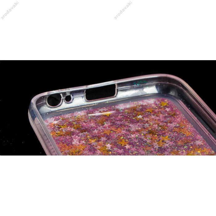 Чохол для Samsung Galaxy J3 2017 (J330) Pepper Shining блискітки вода великий курча