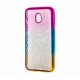 Чохол для Samsung Galaxy J3 2017 (J330) Prism Gradient рожево-золотистий