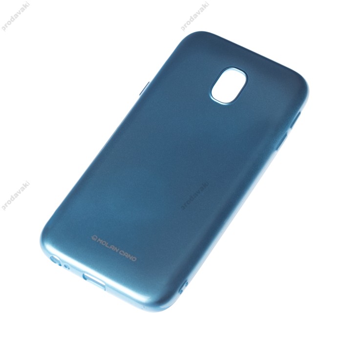 Чохол Samsung Galaxy J3 2017 (J330) Molan Cano Jelly блакитний