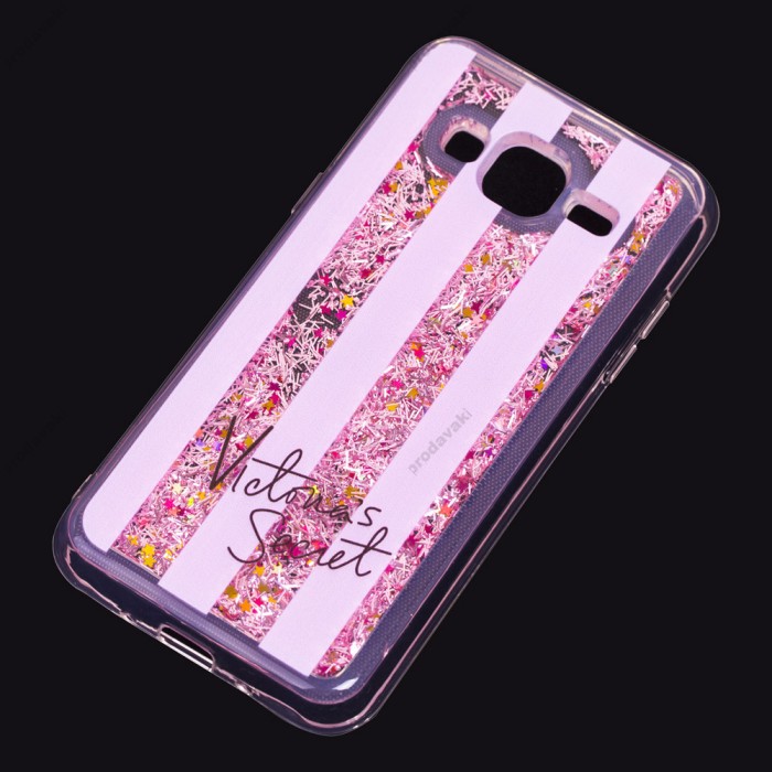 Чохол для Samsung Galaxy J3 2016 (J320) Блискучі вода Fashion "V secret"