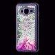 Чохол для Samsung Galaxy J3 2016 (J320) Блискучі вода Fashion "Happy"