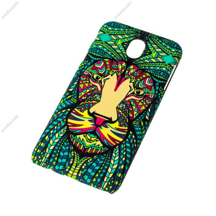 Чохол для Samsung Galaxy J5 2017 (J530) Luxo Face neon "різнокольоровий лев"