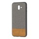 Чохол для Samsung Galaxy J6+ 2018 (J610) Hard Textile сіро-коричневий