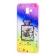 Чохол для Samsung Galaxy J6+ 2018 (J610) Multi confetti синій "духи"