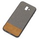 Чохол для Samsung Galaxy J6+ 2018 (J610) Hard Textile сіро-коричневий