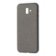 Чохол Samsung Galaxy J6+ 2018 (J610) Hard Textile сірий