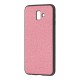 Чохол Samsung Galaxy J6+ 2018 (J610) Hard Textile рожевий