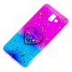 Чохол Samsung Galaxy J6+ 2018 (J610) Multi confetti рожевий "Серце"