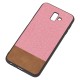 Чохол Samsung Galaxy J6+ 2018 (J610) Hard Textile рожево-коричневий