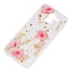 Чохол для Samsung Galaxy J6 2018 (J600) Flowers Confetti "китайська троянда"