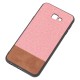 Чохол для Samsung Galaxy J4+ 2018 (J415) Hard Textile рожево-коричневий
