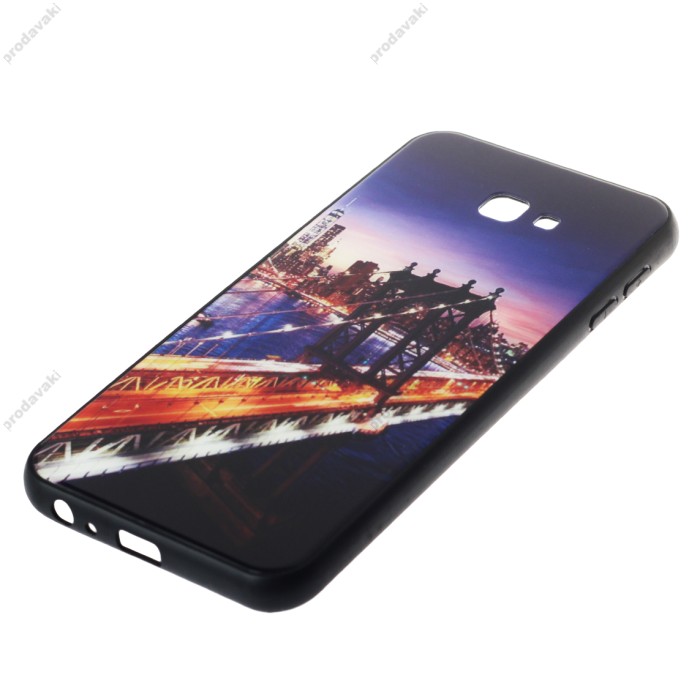 Чохол для Samsung Galaxy J4+ 2018 (J415) glass new "Міст"