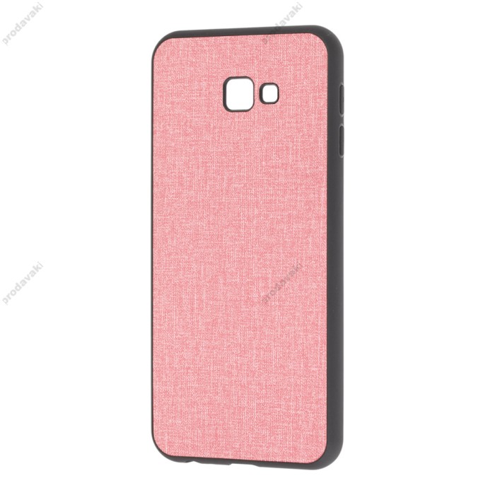 Чохол Samsung Galaxy J4+ 2018 (J415) Hard Textile рожевий