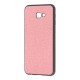 Чохол Samsung Galaxy J4+ 2018 (J415) Hard Textile рожевий