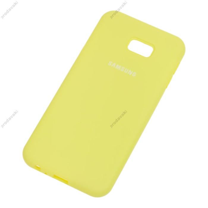 Чохол для Samsung Galaxy J4+ 2018 (J415) Silicone Full лимонний