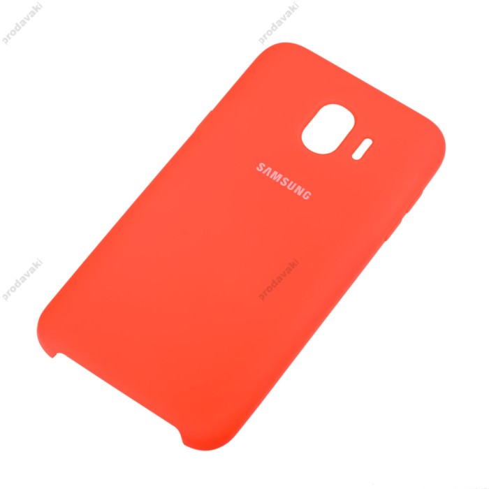 Чохол Samsung Galaxy J4 2018 (J400) Silky Soft Touch яскраво рожевий