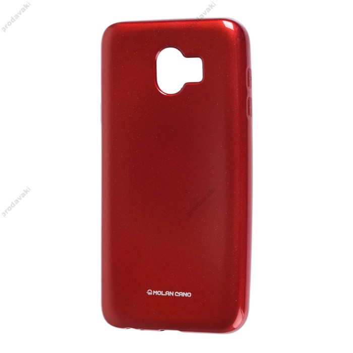 Чохол для Samsung Galaxy J4 2018 (J400) Molan Cano Jelly глянець червоний