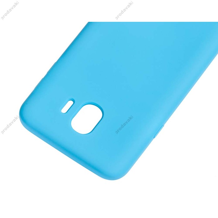 Чохол для Samsung Galaxy J4 2018 (J400) Silicone блакитний