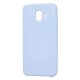 Чохол Samsung Galaxy J4 2018 (J400) Silicone ліловий крем