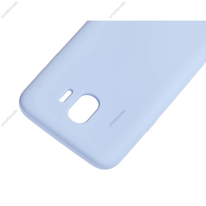 Чохол Samsung Galaxy J4 2018 (J400) Silicone ліловий крем