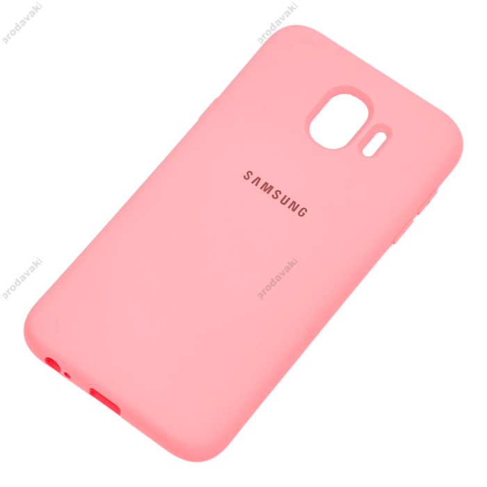 Чохол для Samsung Galaxy J4 2018 (J400) Silicone Full рожевий