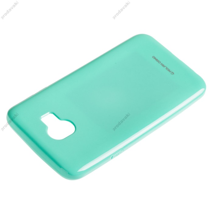 Чохол для Samsung Galaxy J4 2018 (J400) Molan Cano Jelly глянець бірюзовий