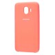 Чохол Samsung Galaxy J4 2018 (J400) Silky Soft Touch пудра