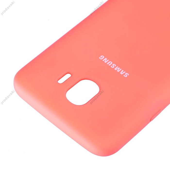 Чохол Samsung Galaxy J4 2018 (J400) Silky Soft Touch пудра