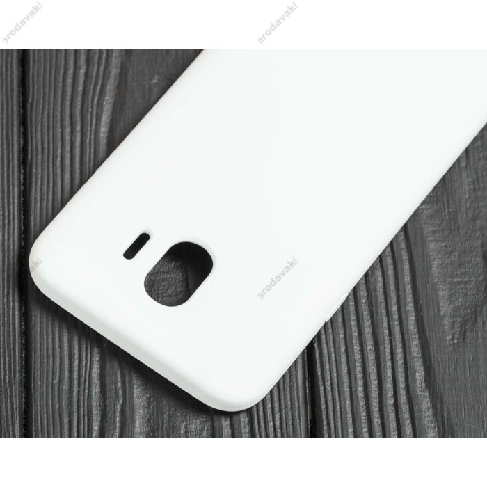 Чохол для Samsung Galaxy J4 2018 (J400) Silicone білий