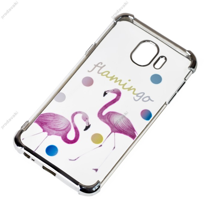 Чохол для Samsung Galaxy J4 2018 (J400) Kingxbar фламінго