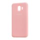 Чохол Samsung Galaxy J4 2018 (J400) Silicone cover рожевий
