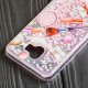 Чохол для Samsung Galaxy J4 2018 (J400) вода рожевий "косметика"