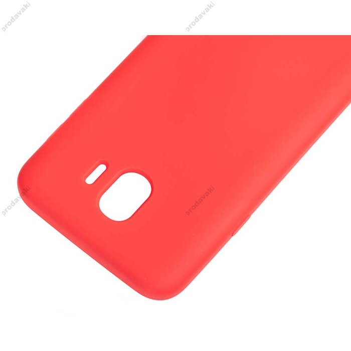 Чохол для Samsung Galaxy J4 2018 (J400) Silicone червоний