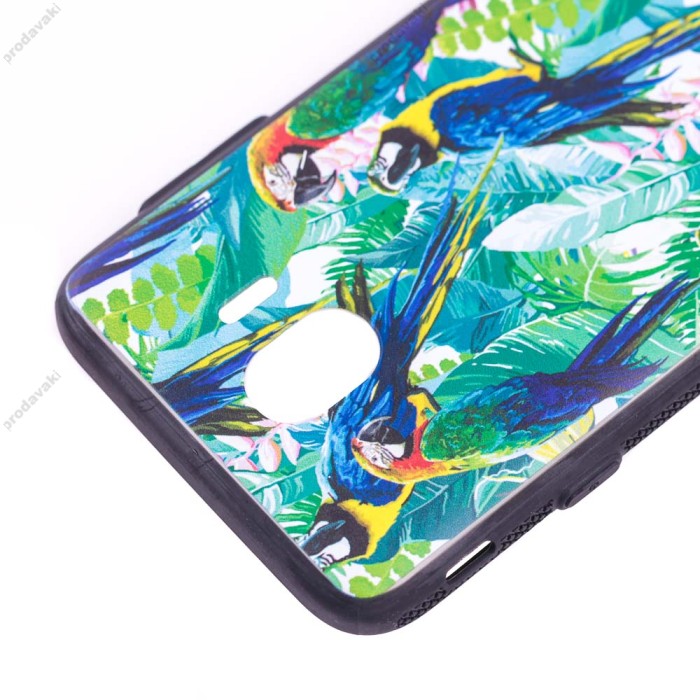 Чохол для Samsung Galaxy J4 2018 (J400) Pic "папуги"