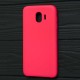 Чохол для Samsung Galaxy J4 2018 (J400) Silicone малиновий