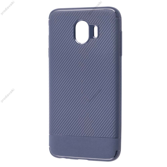 Чохол для Samsung Galaxy J4 2018 (J400) Carbon синій