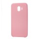 Чохол для Samsung Galaxy J4 2018 (J400) Silicone світло-рожевий