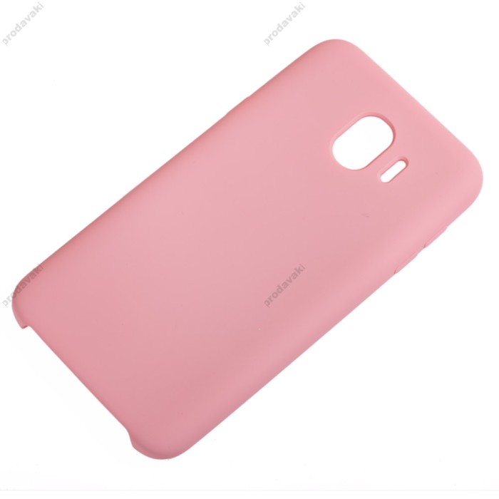 Чохол для Samsung Galaxy J4 2018 (J400) Silicone світло-рожевий