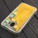 Чохол для Samsung Galaxy J4 2018 (J400) Pepper блискітки вода золотистий "смайли"
