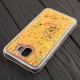 Чохол для Samsung Galaxy J4 2018 (J400) Pepper блискітки вода золотистий "берег"