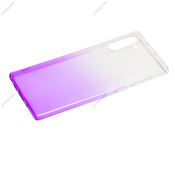 Чохол Samsung Galaxy Note 10 (N970) Gradient Design біло-фіолетовий